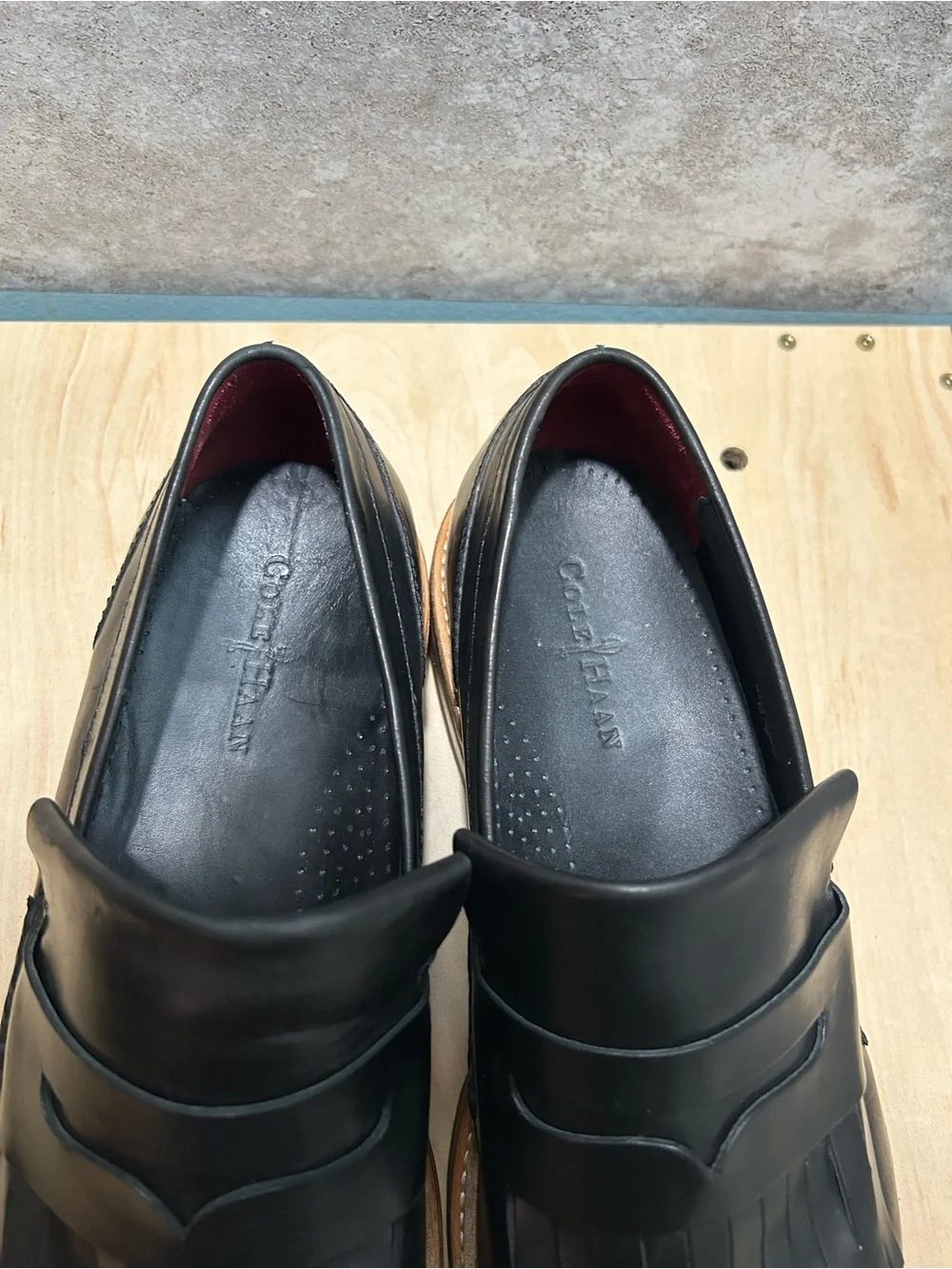 Vintage Cole Haan Hawkins Shawl Penny Loafer men’s size 13